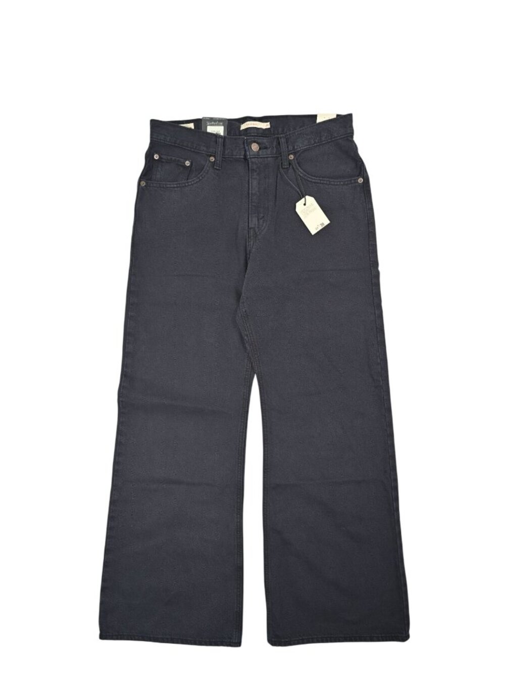 Levi's Loose Boot Jeans in Chipped Black Oyster Black